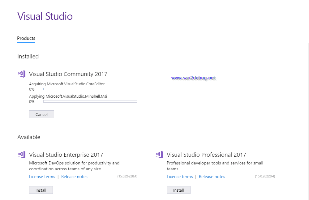 Getting Started With Visual Studio Community 2017